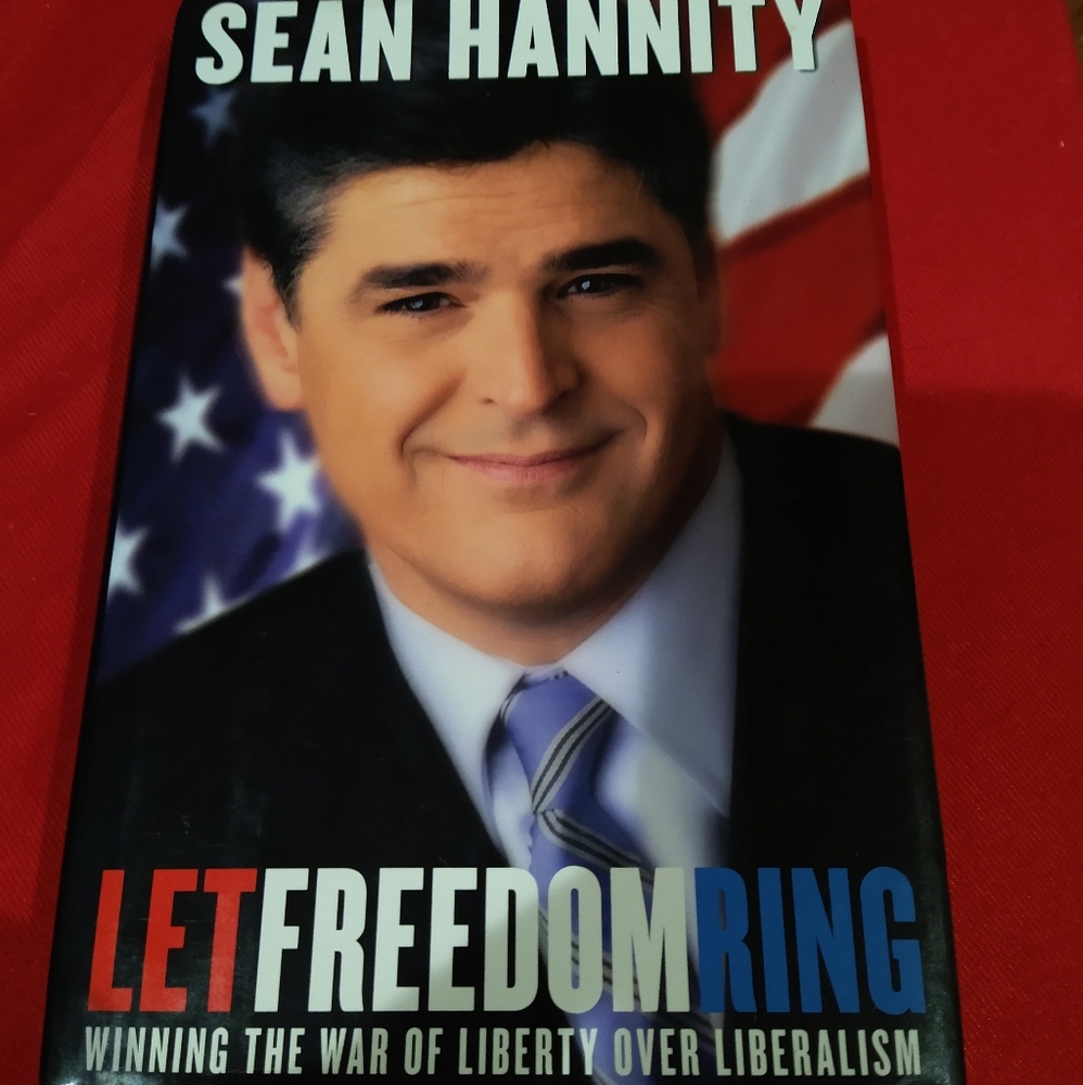 Signed Sean Hannity Let Freedom Ring HB 2002